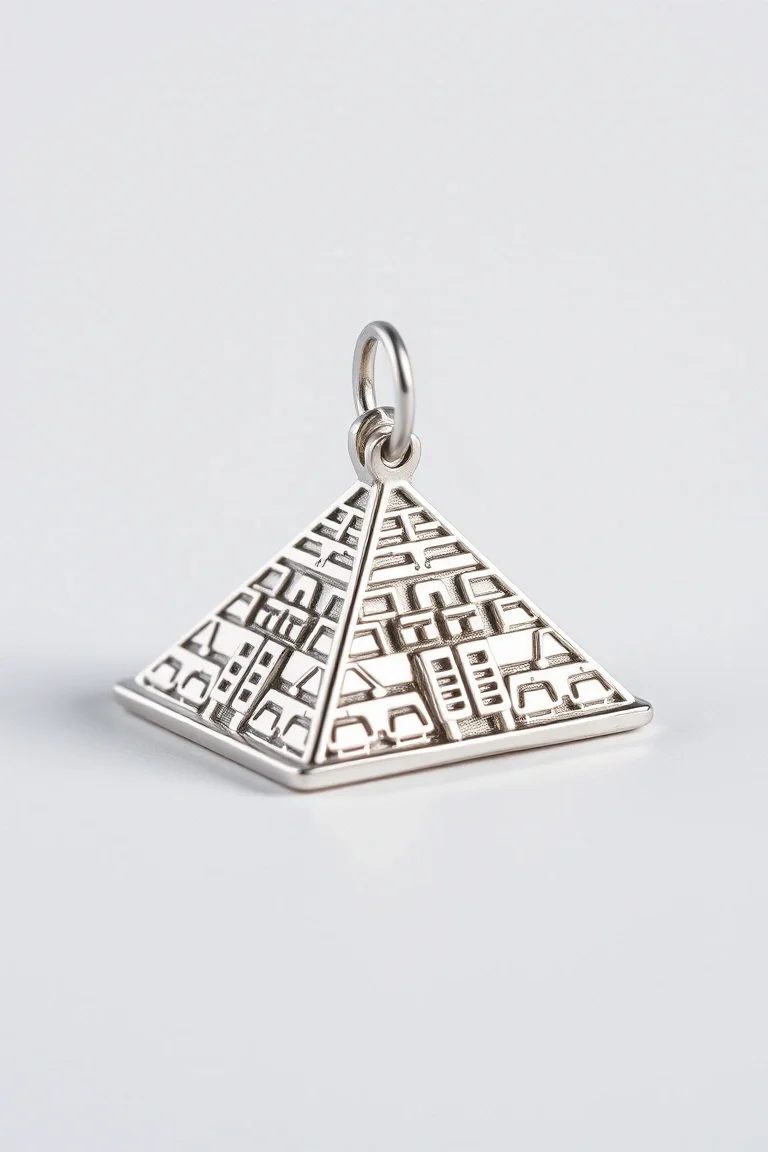 Sterling Silver Pyramids