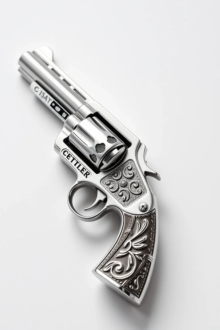 Sterling Silver Revolver