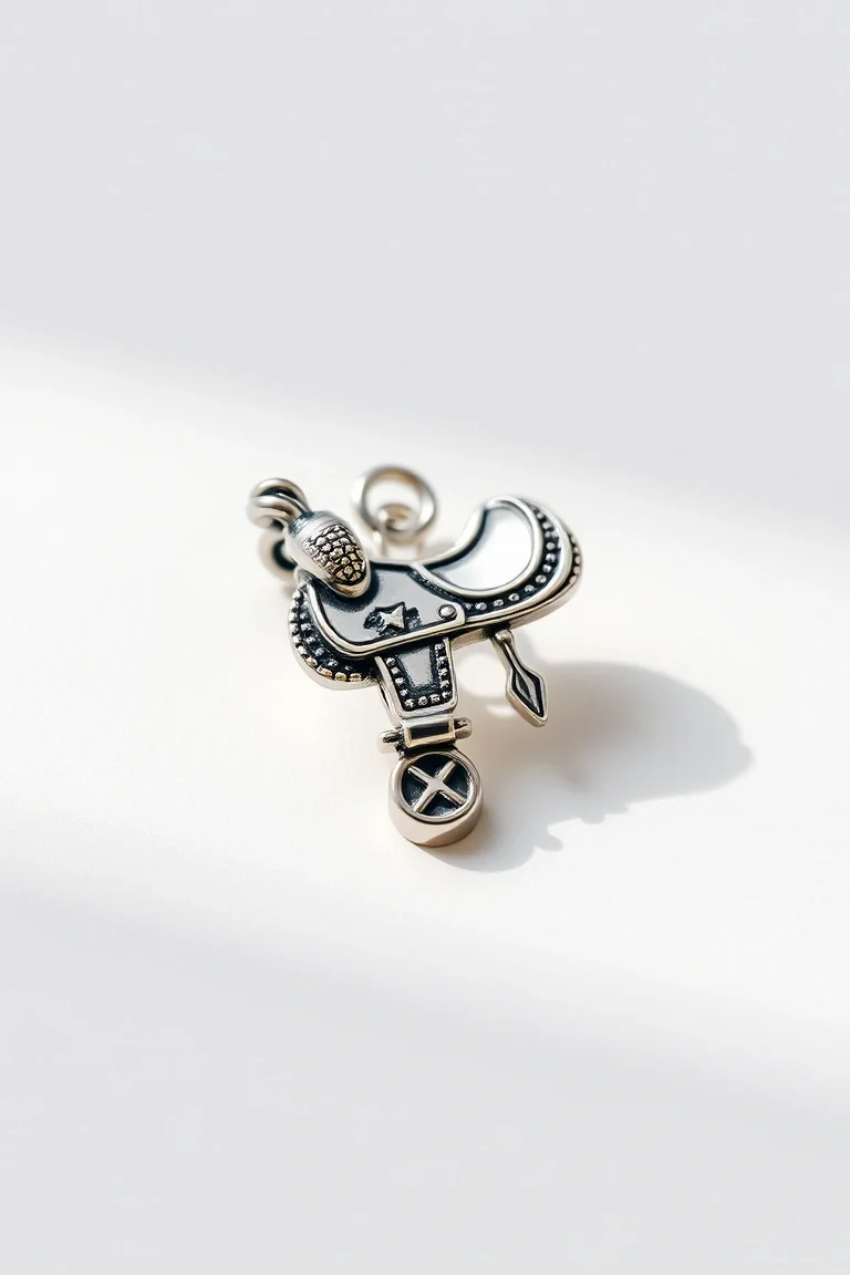 Sterling Silver Saddle
