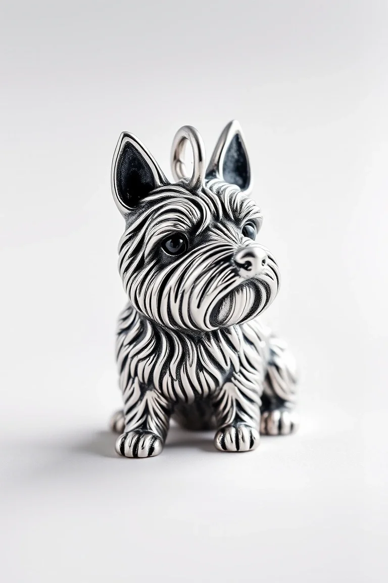 Sterling Silver Scottie