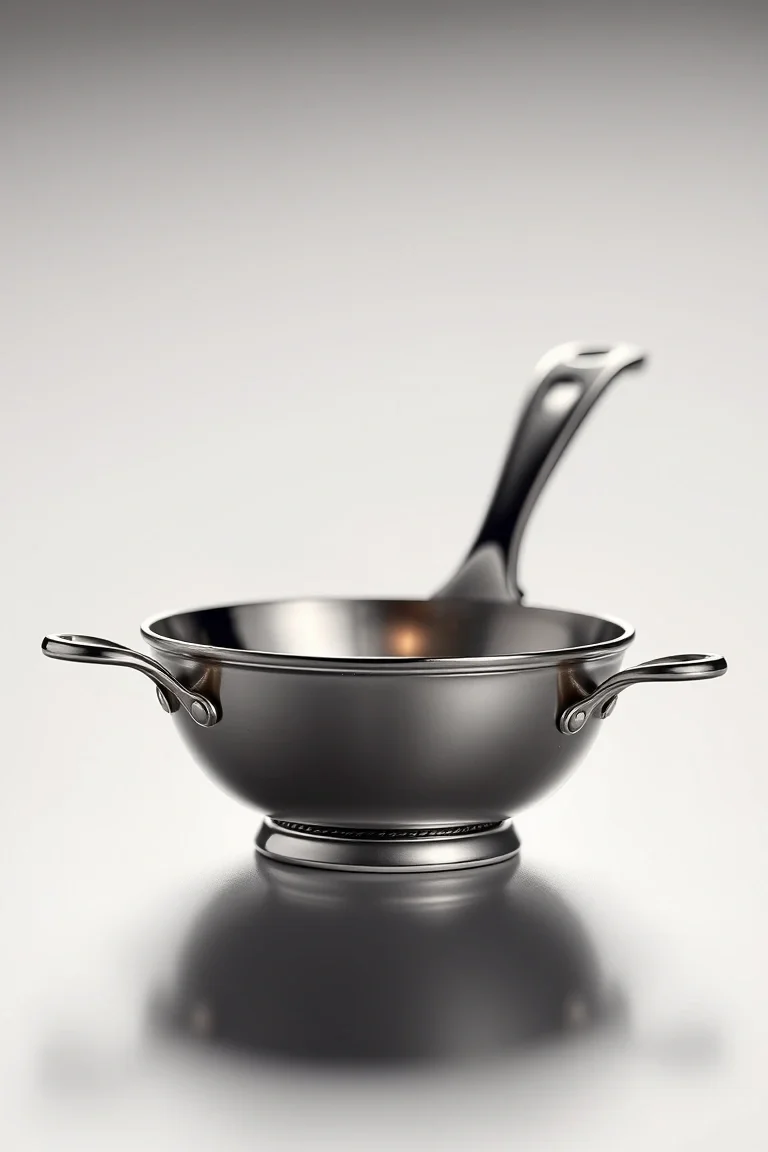 Sterling Silver Skillet