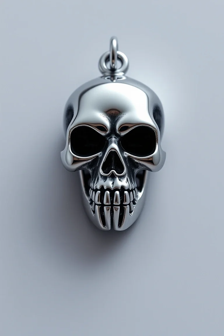 Sterling Silver Skull