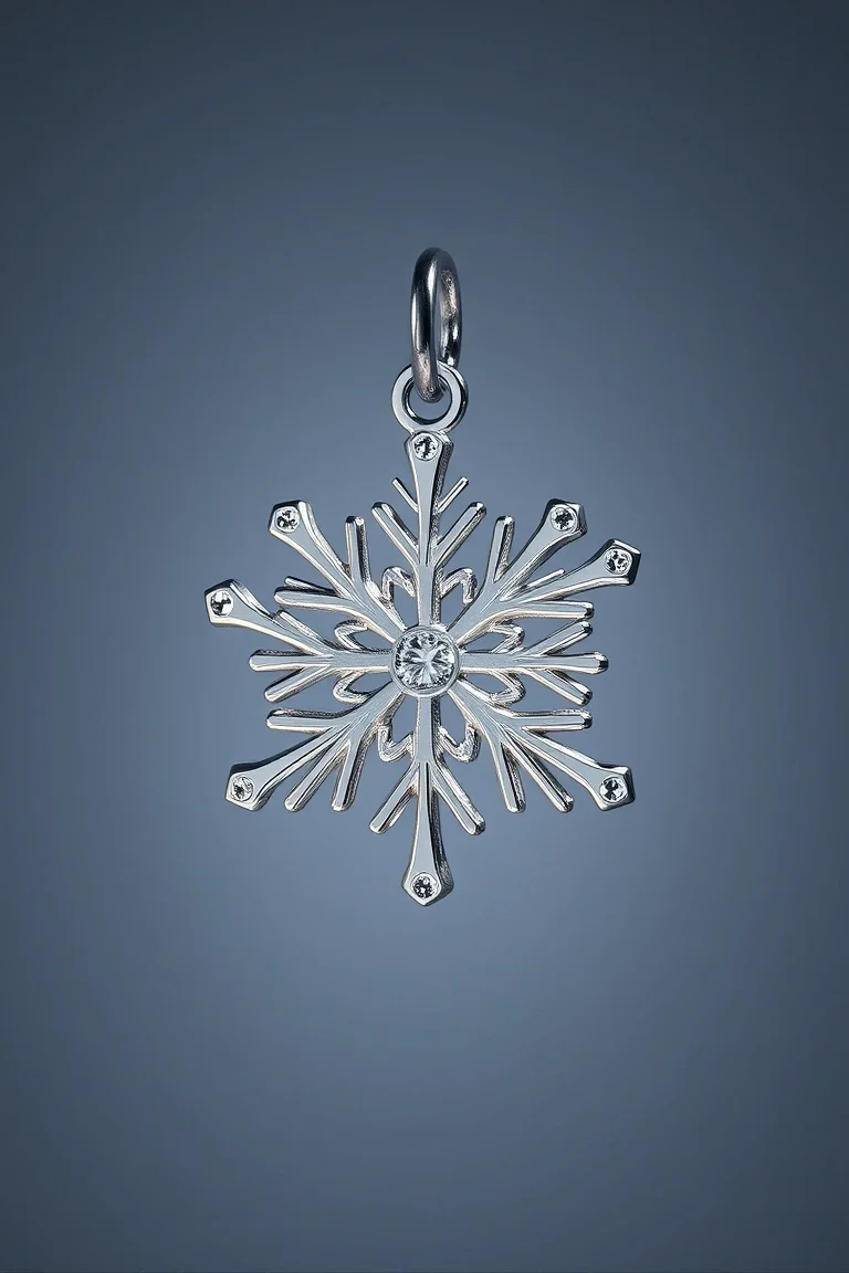 Sterling Silver Snowflake