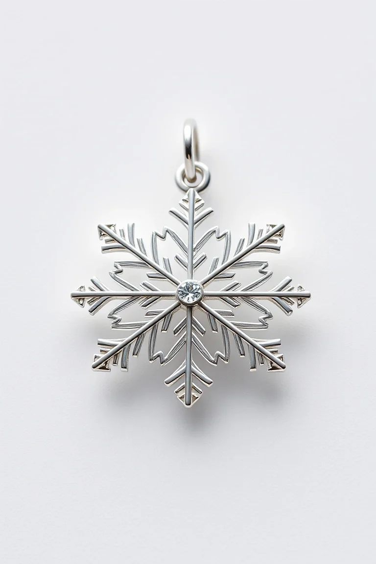 Sterling Silver Snowflake