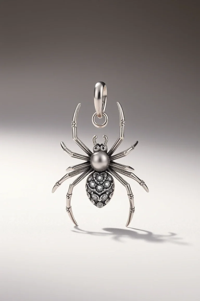 Sterling Silver Spider