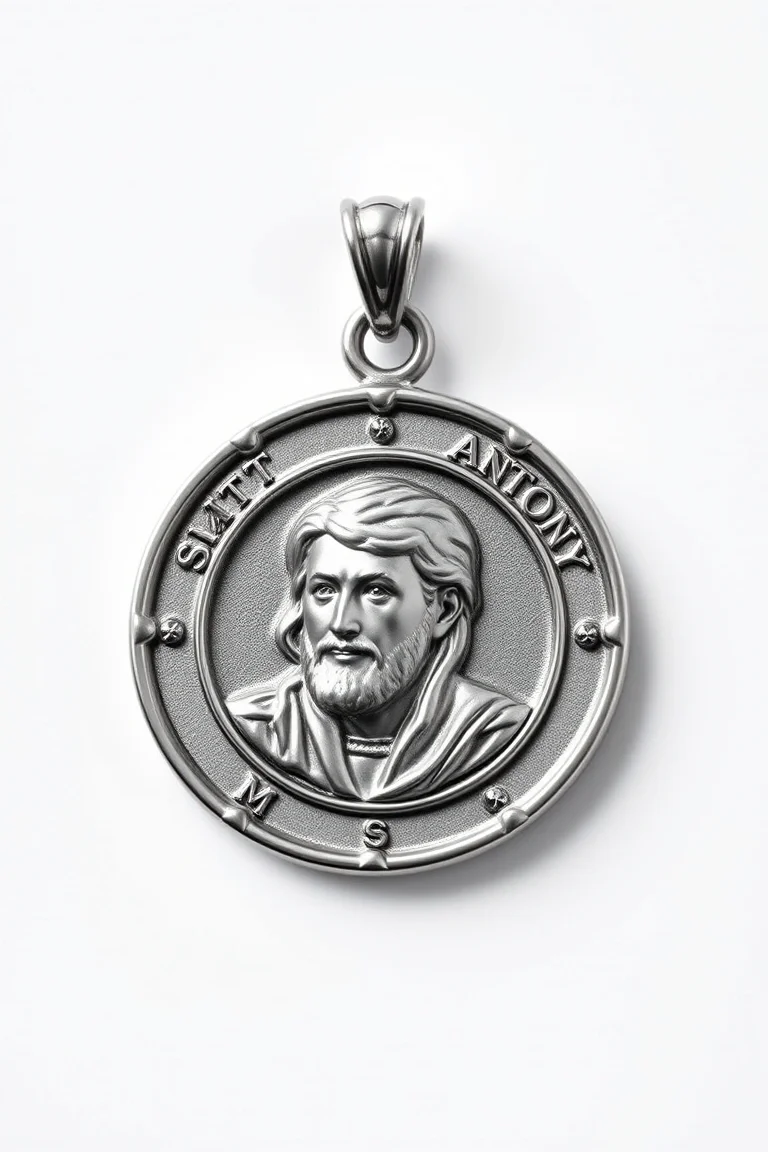 Sterling Silver St. Anthony Medal