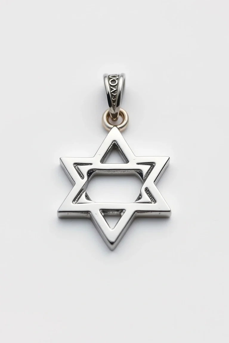 Sterling Silver Star Of David