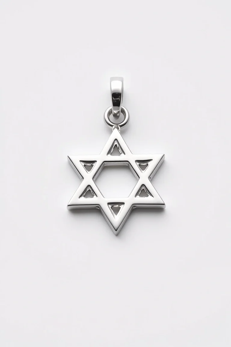 Sterling Silver Star Of David