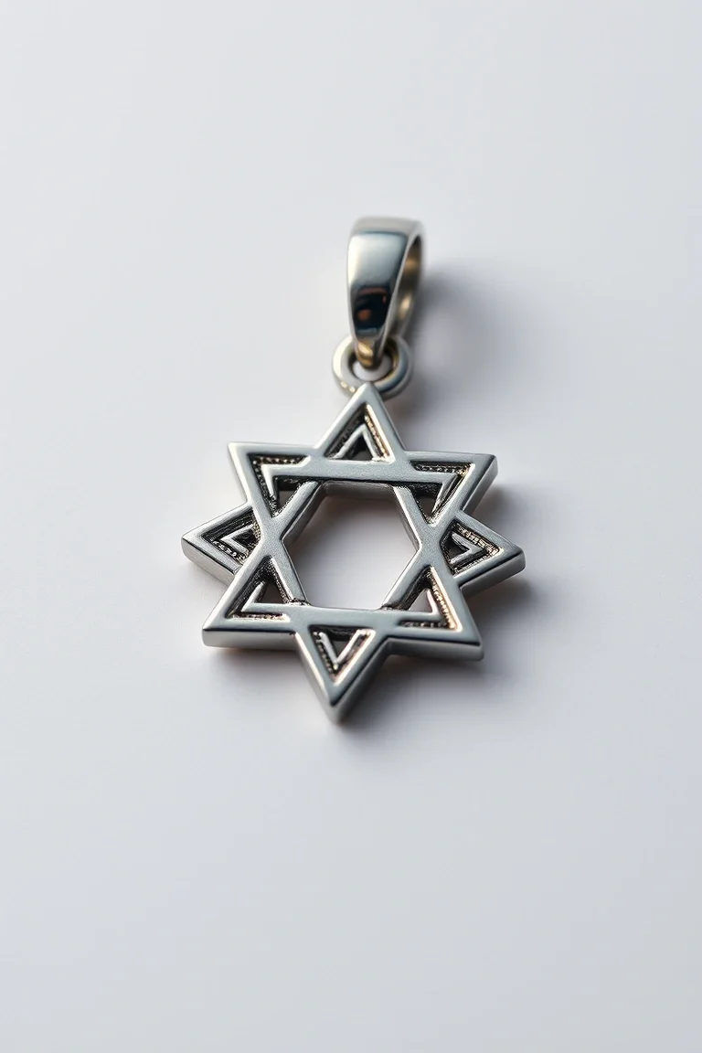 Sterling Silver Star Of David