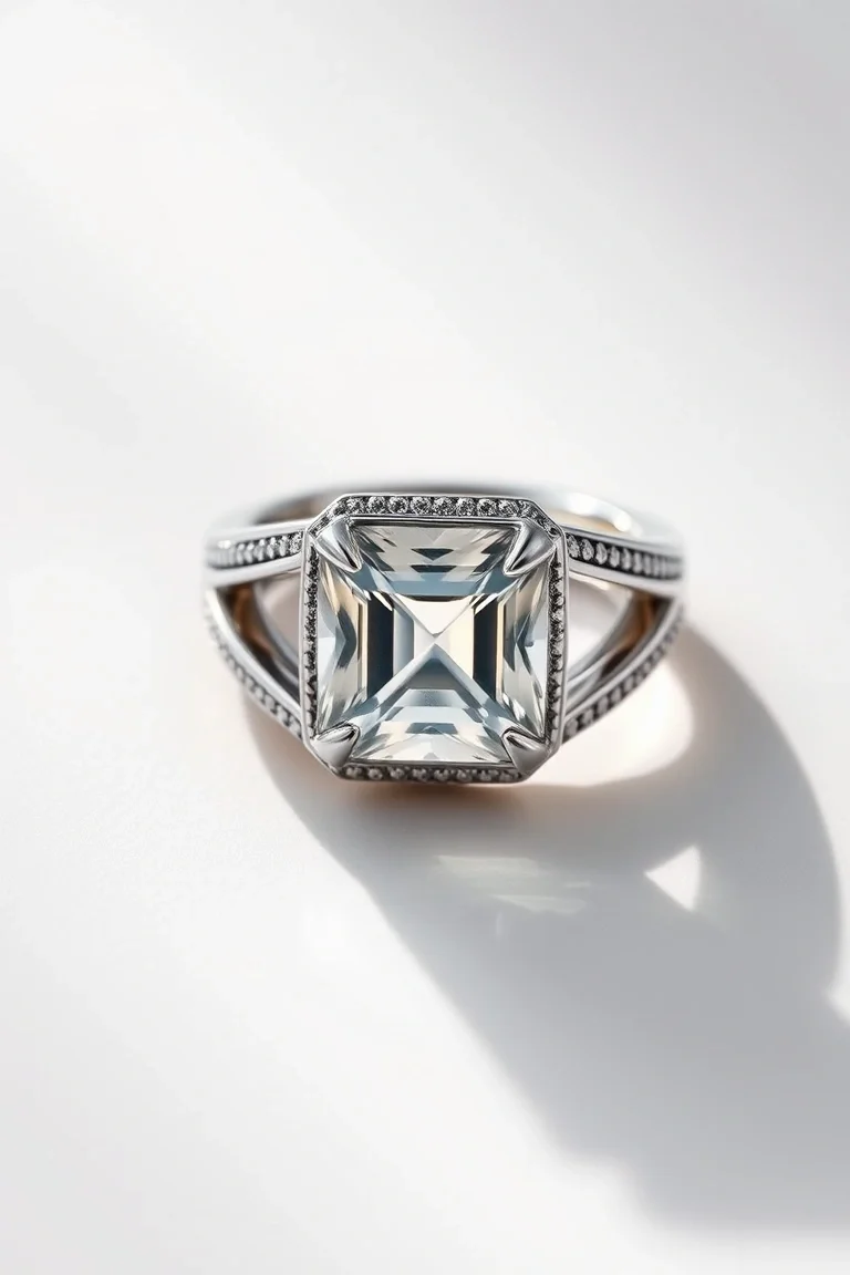 Sterling Silver Stone Ring