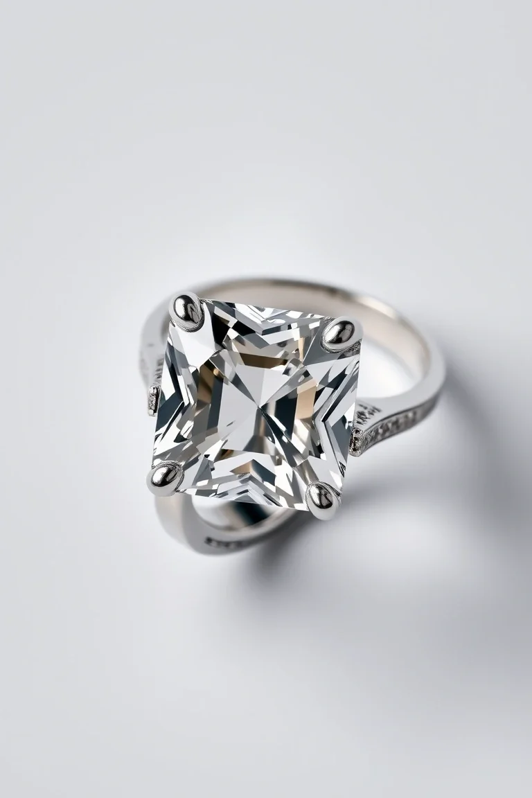 Sterling Silver Stone Ring