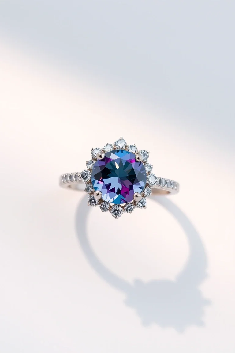 Sterling Silver Stone Ring