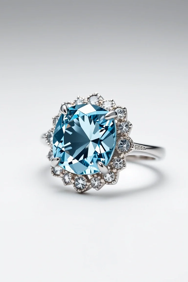 Sterling Silver Stone Ring