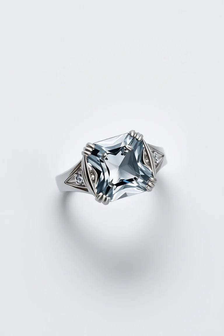 Sterling Silver Stone Ring