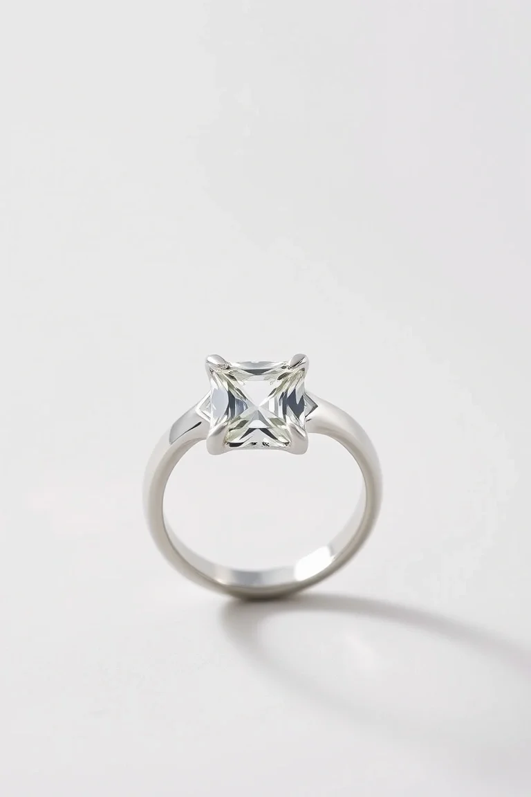 Sterling Silver Stone Ring