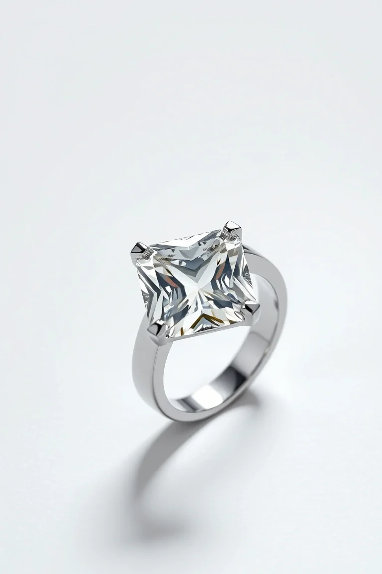 Sterling Silver Stone Ring