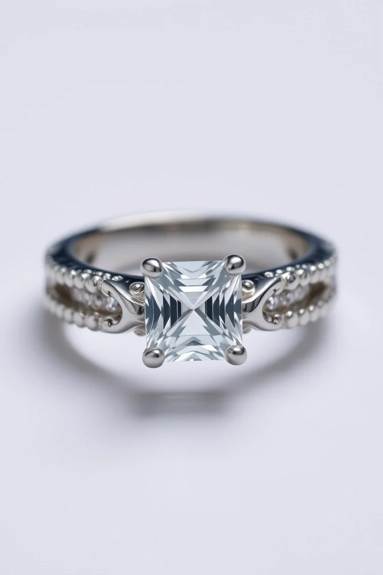 Sterling Silver Stone Ring