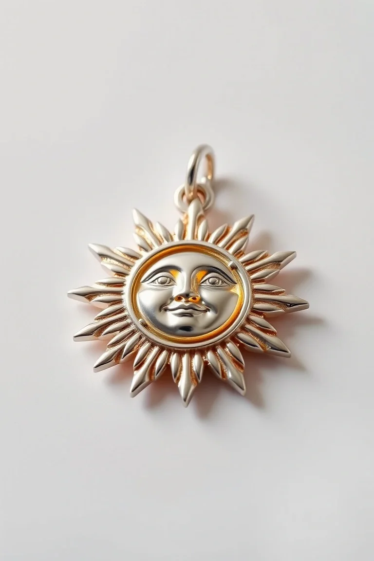 Sterling Silver Sun