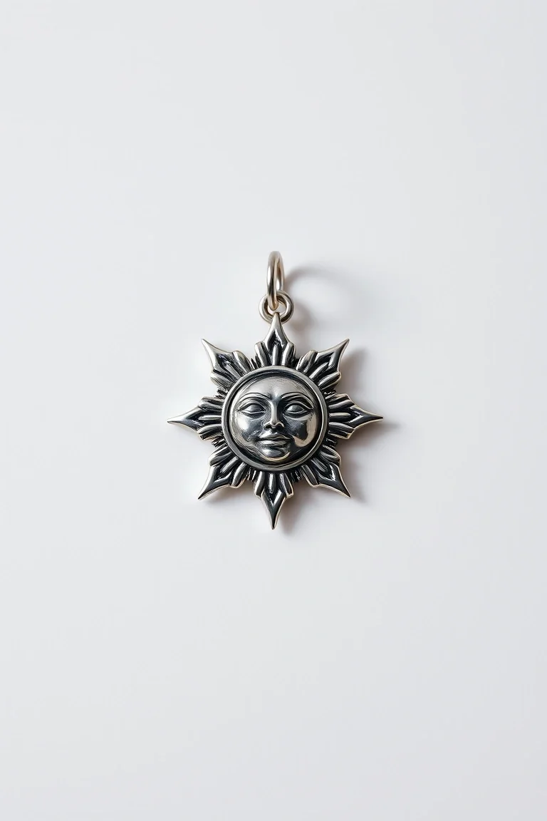 Sterling Silver Sun