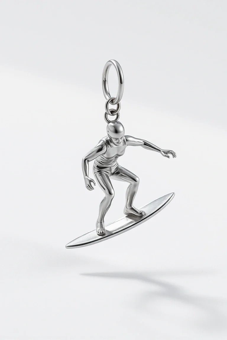 Sterling Silver Surfer