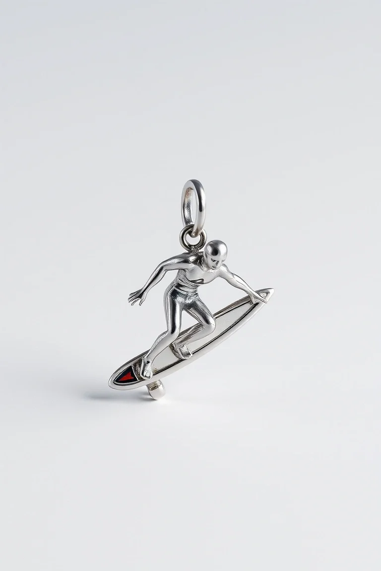 Sterling Silver Surfer