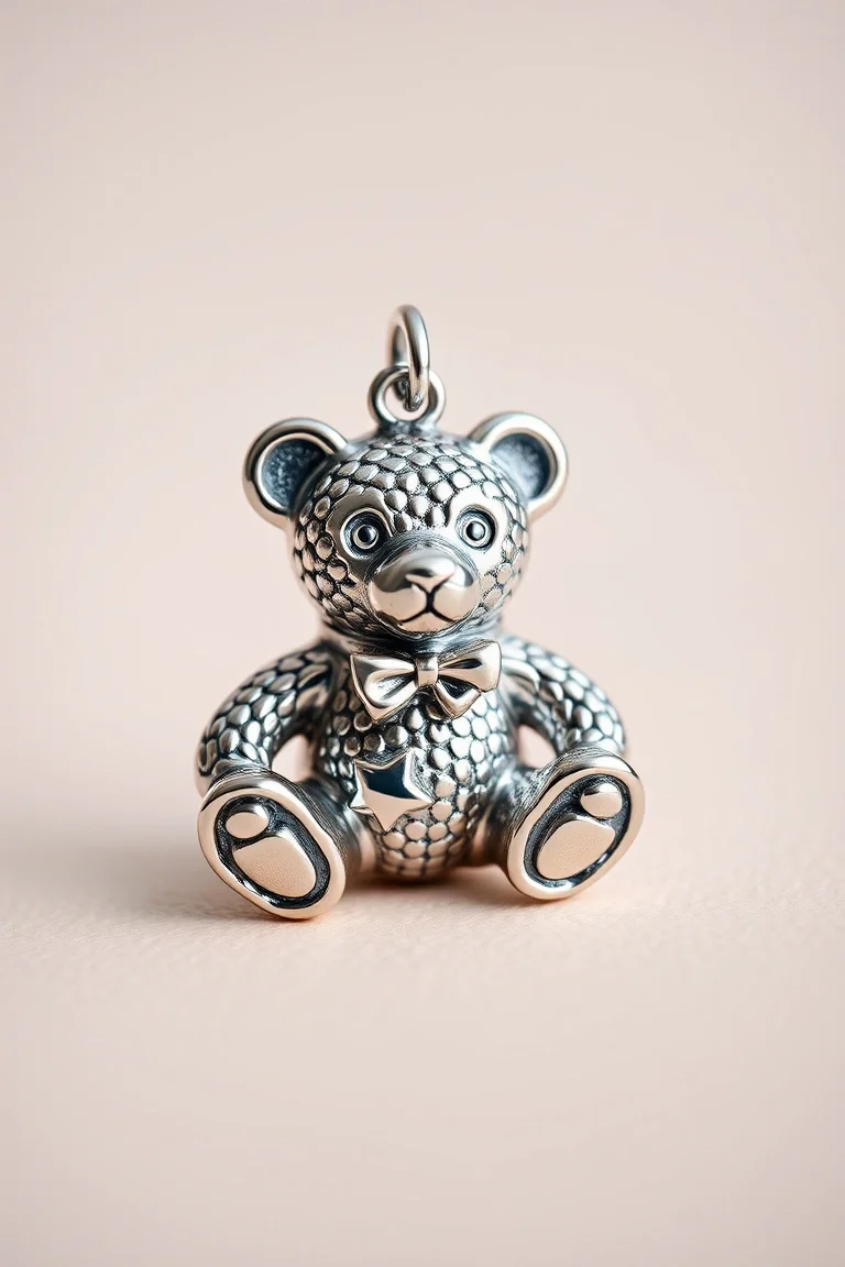 Sterling Silver Teddybear