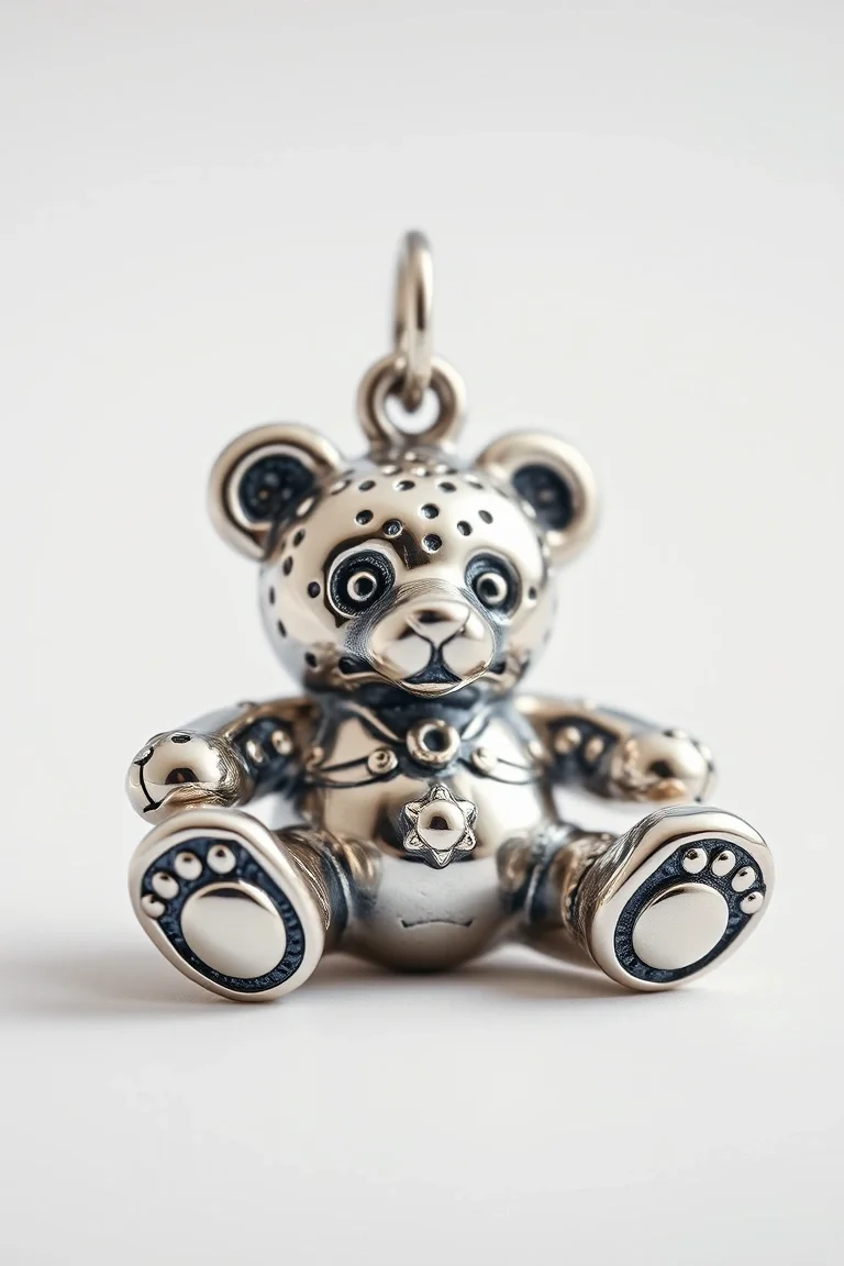 Sterling Silver Teddybear