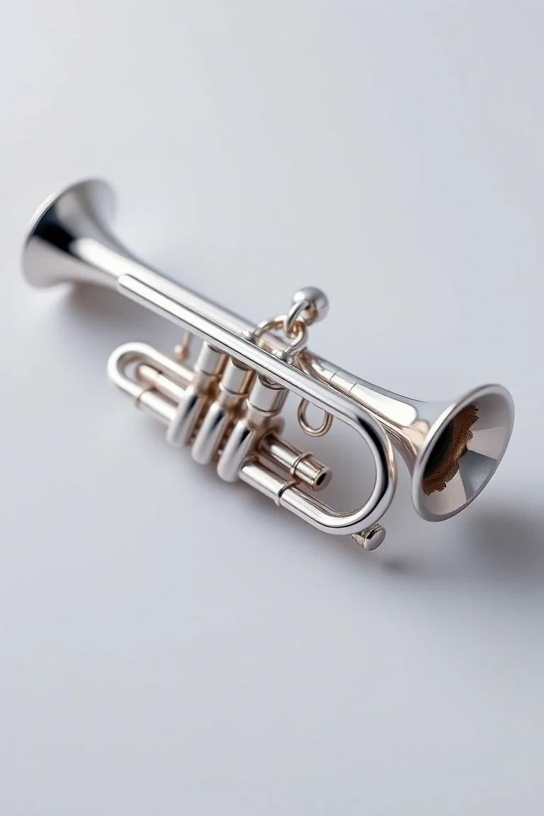 Sterling Silver Trumpet