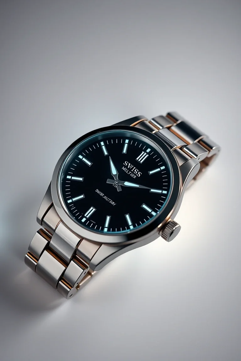 Swiss Military Quartz Analog Watch, Luminous Hands/Markings