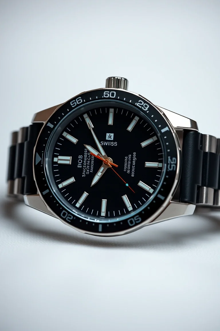 Swiss Military Quartz Analog Watch, Turning Bezel